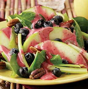 Blueberry Pear Waldorf Salad